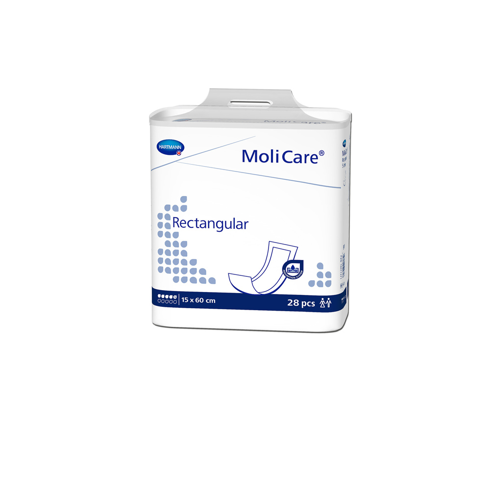 Hartmann ​MoliCare® Rectangular Inkontinenzeinlagen, 5 Tropfen