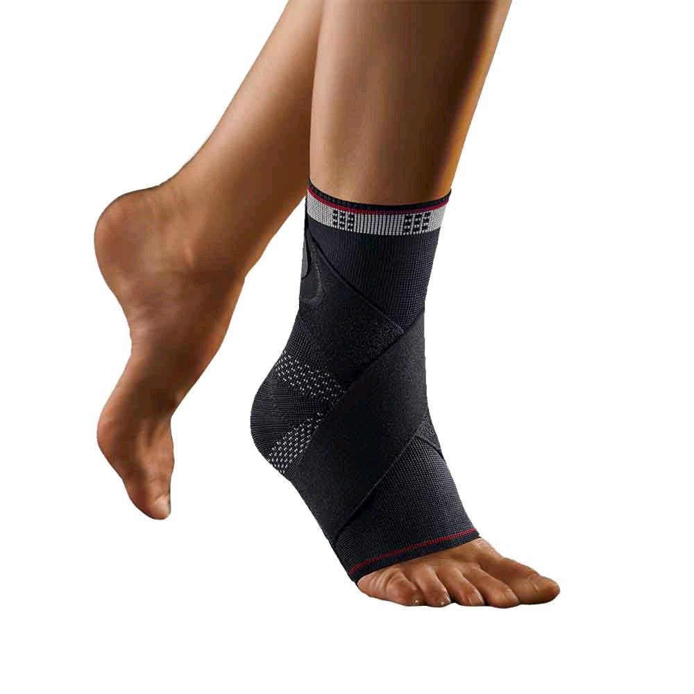 BORT select TaloStabil® Plus Fußbandage, x-large, schwarz, rechts