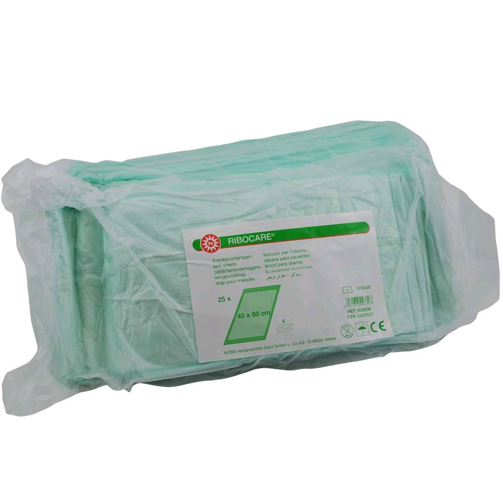 Noba RIBOCARE® Krankenunterlage, Inkontinenz, 4-lagig, 60x60cm, 30 St.