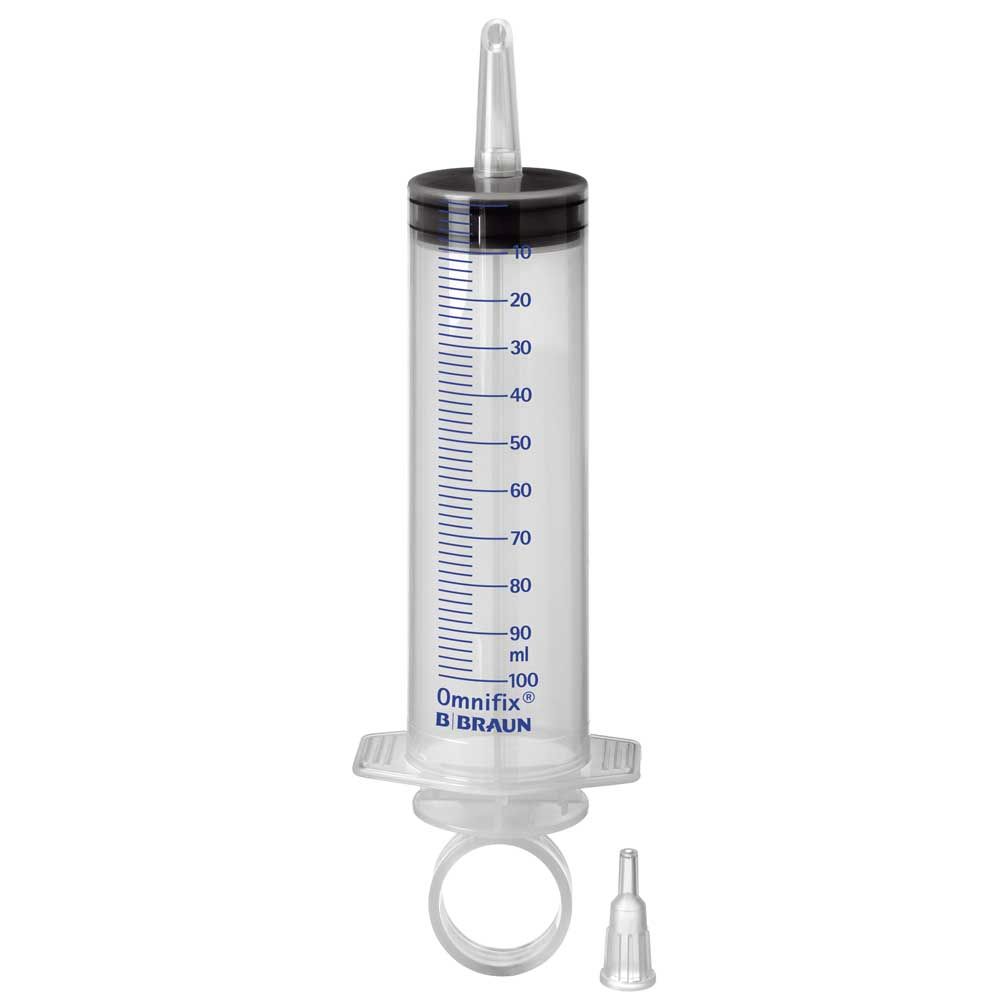 B. Braun Omnifix Wund- u. Blasenspritze, Luer-Adapter, 100 ml