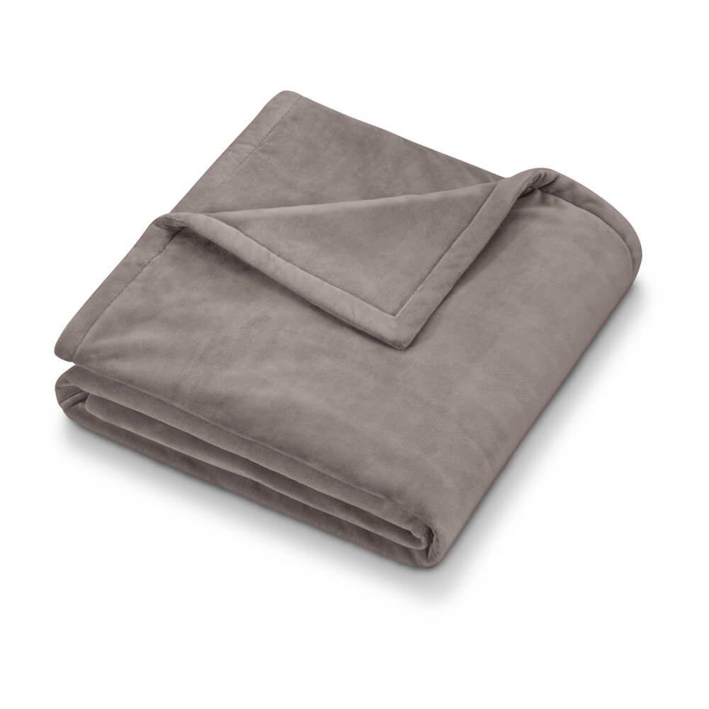 Heizdecke HD75, Kuscheldecke, Wärmedecke, Waschbar, von Beurer, Taupe