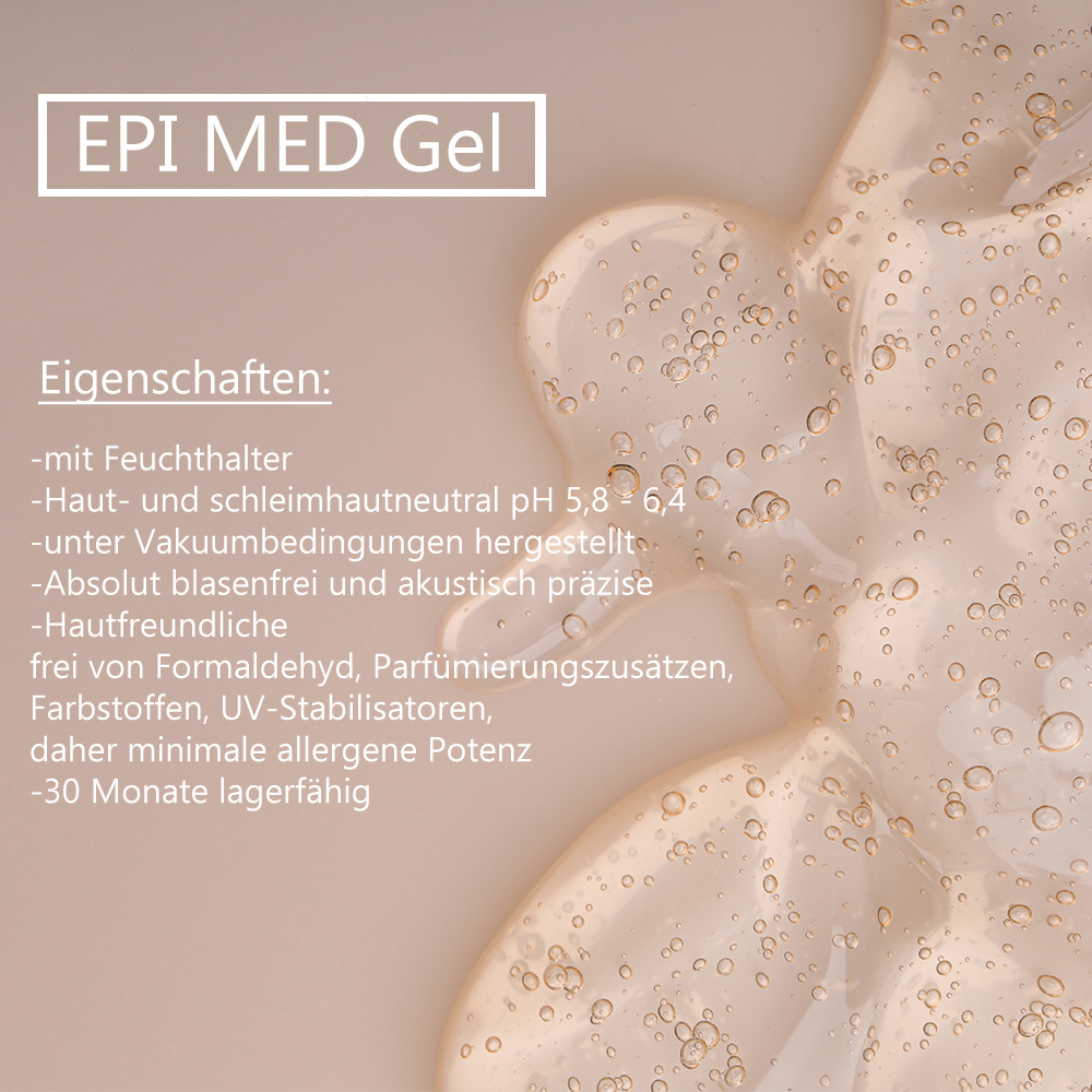 MC24 IPL Gel Epimed, IPL Kontaktgel für Laser-Haarentfernung, 500 ml