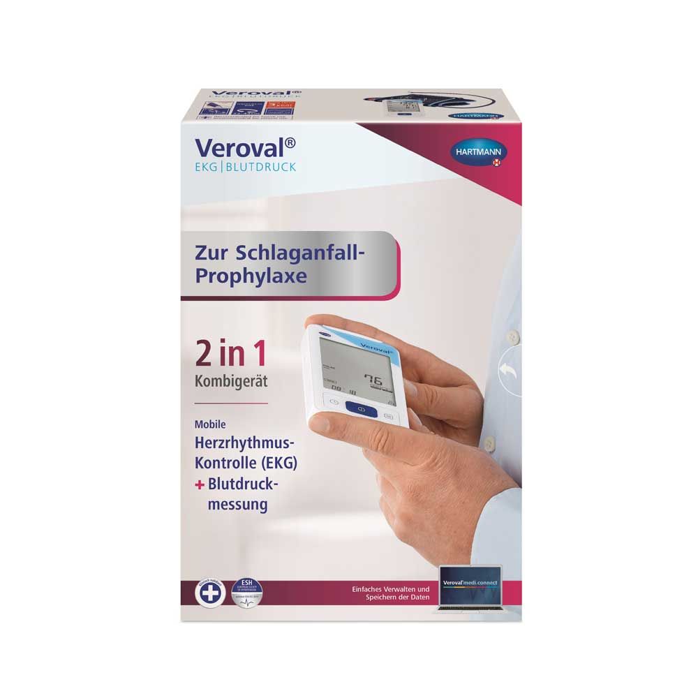 Hartmann Veroval EKG-/Blutdruckmessgerät, Schlaganfallprophylaxe