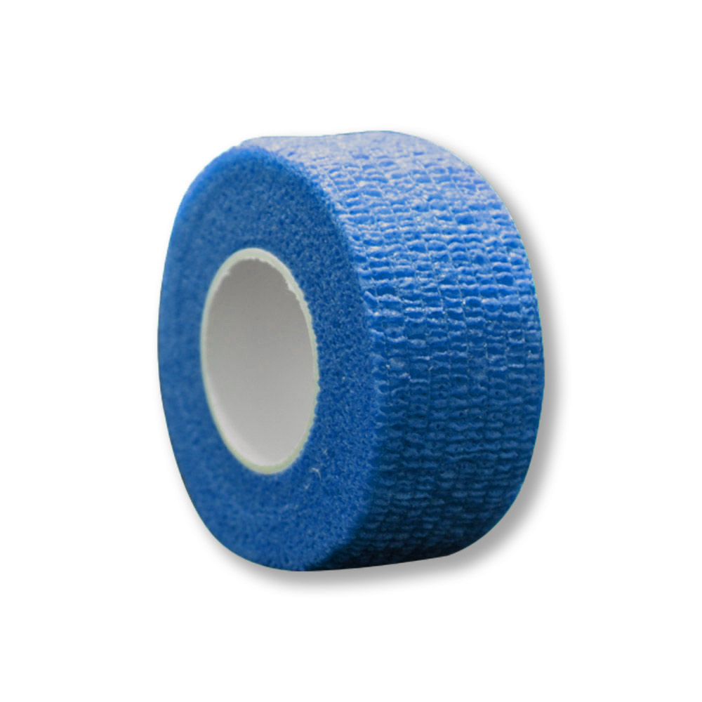 MC24® Fingertape color, kohäsiv, 2,5cmx4,5m, blau, 10St