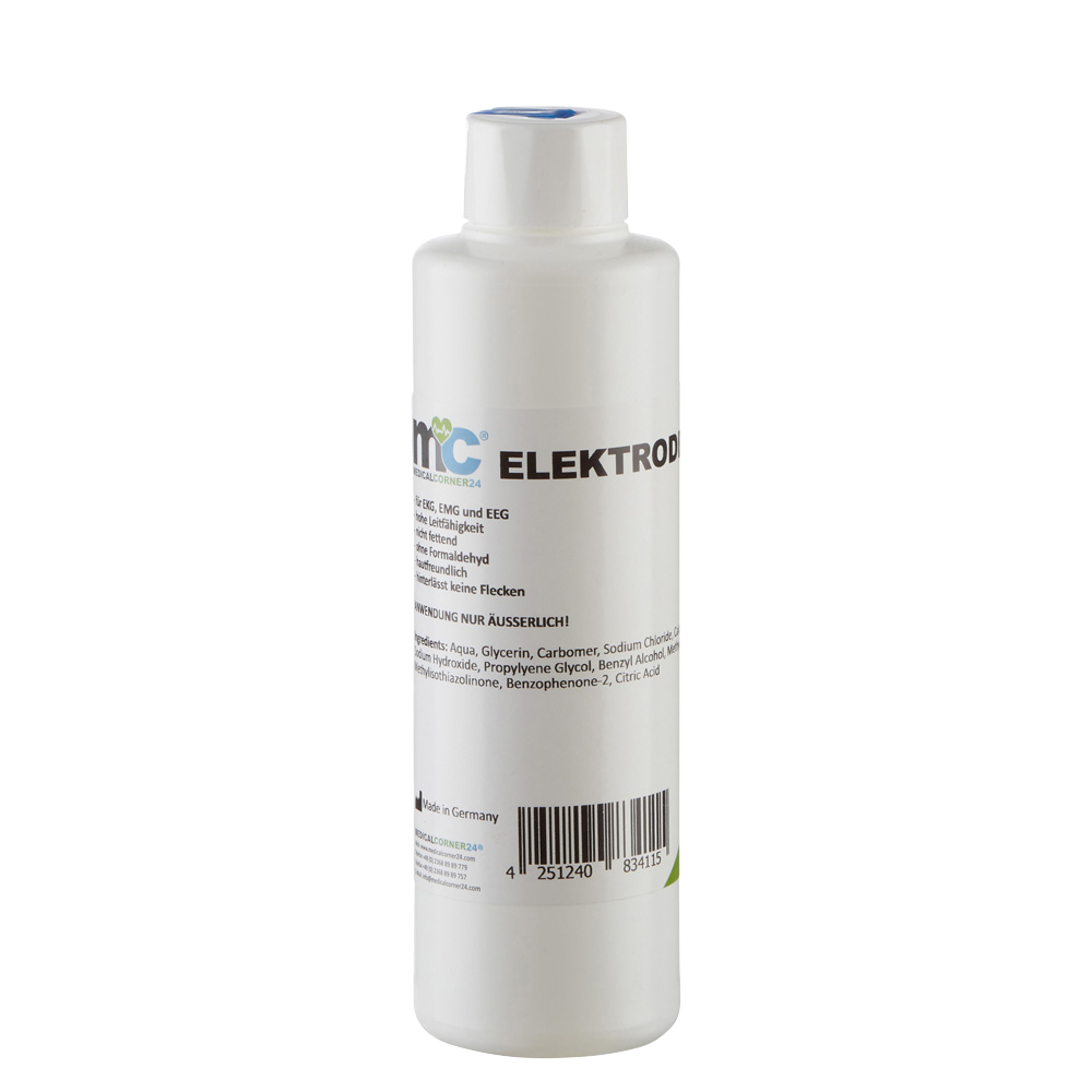 Elektrodengel für EKG, EMG und EEG, leitfähiges Gel, 60 x 250 ml