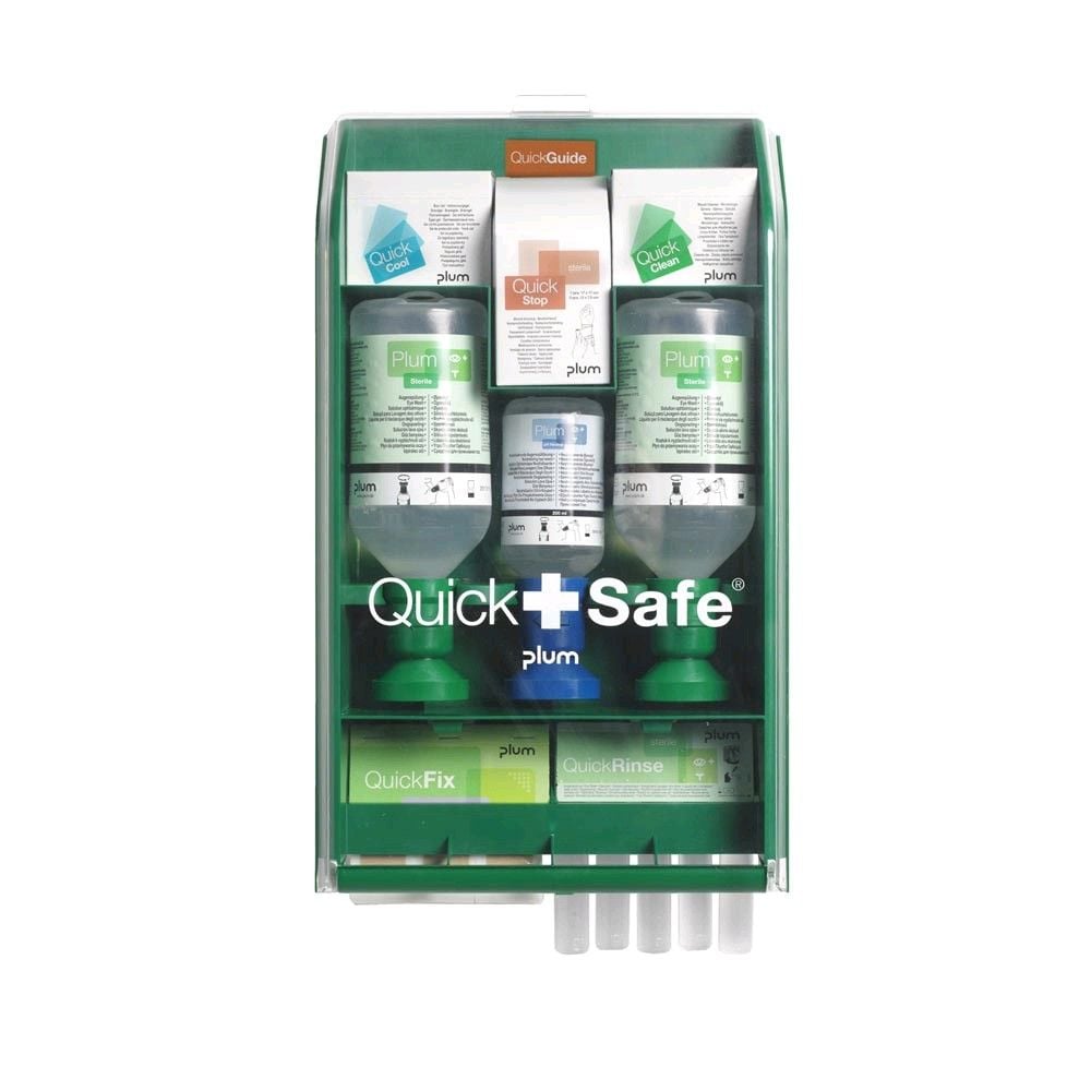 Plum Quick Safe Box Complete, Erste-Hilfe-Station, befüllt
