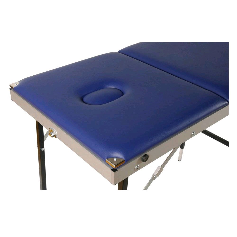 Mobile Behandlungsliege, Koffermassagebank, 3-teilig, 56 cm breit