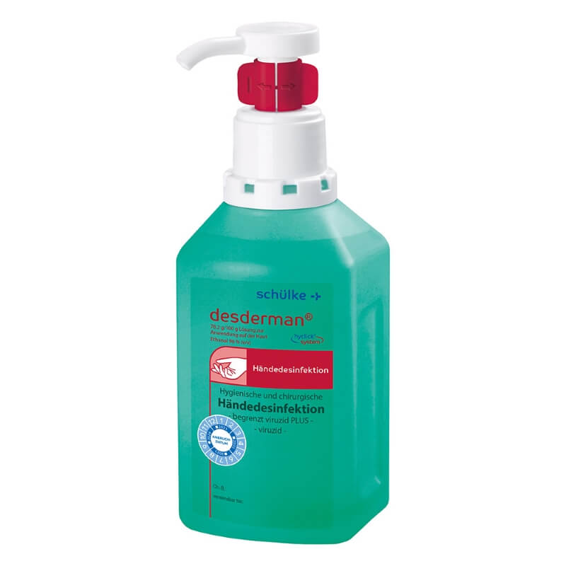 schülke hyclick®-Flasche Die Detailansicht zeigt die schülke® hyclick-Flasche