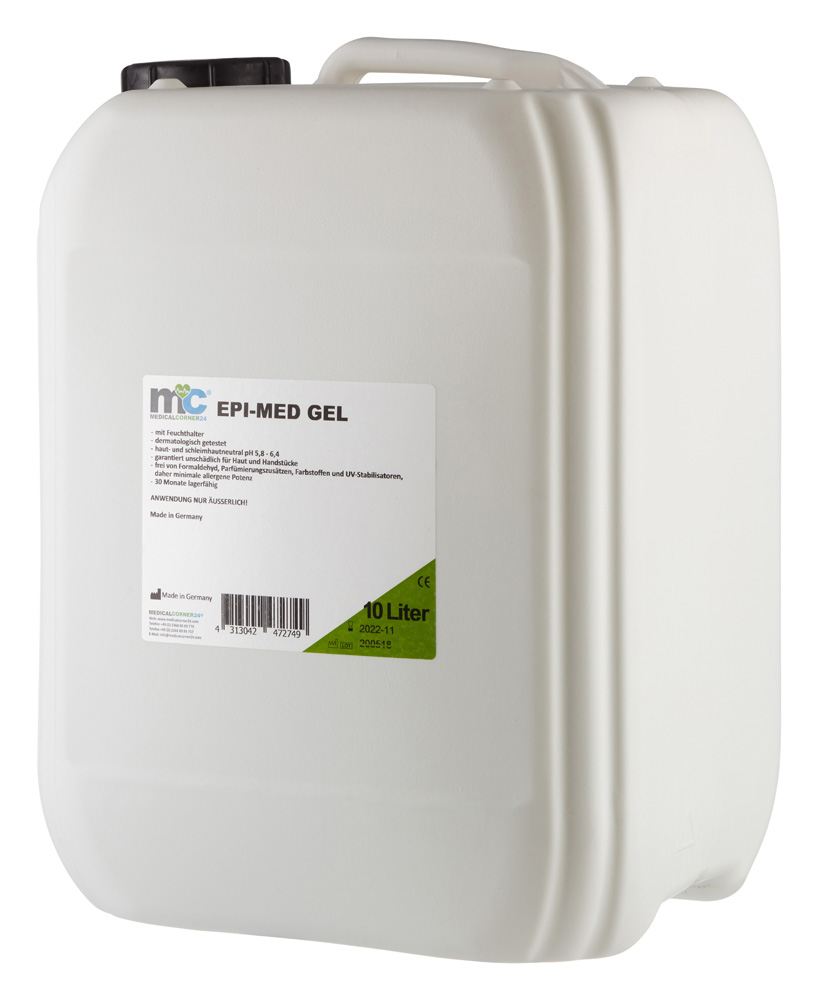 IPL Gel Epimed, IPL Kontaktgel für Laser-Haarentfernung, 10 Liter