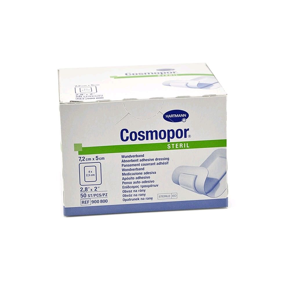 Hartmann Cosmopor steril Wundverband, Wundpflaster, 10 x 8 cm, 5 St.