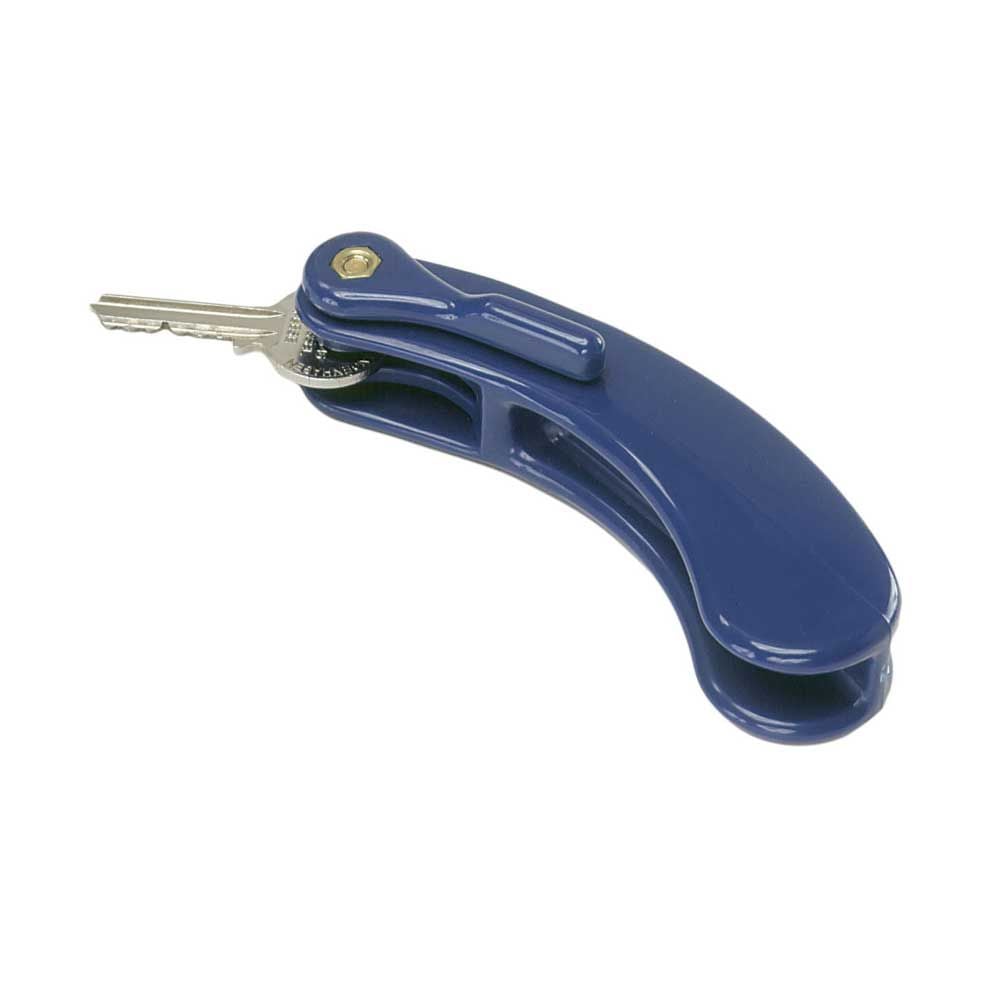 Behrend Schlüsseldrehhilfe, ergonomisch, 12 cm, blau, für 3 Schlüssel