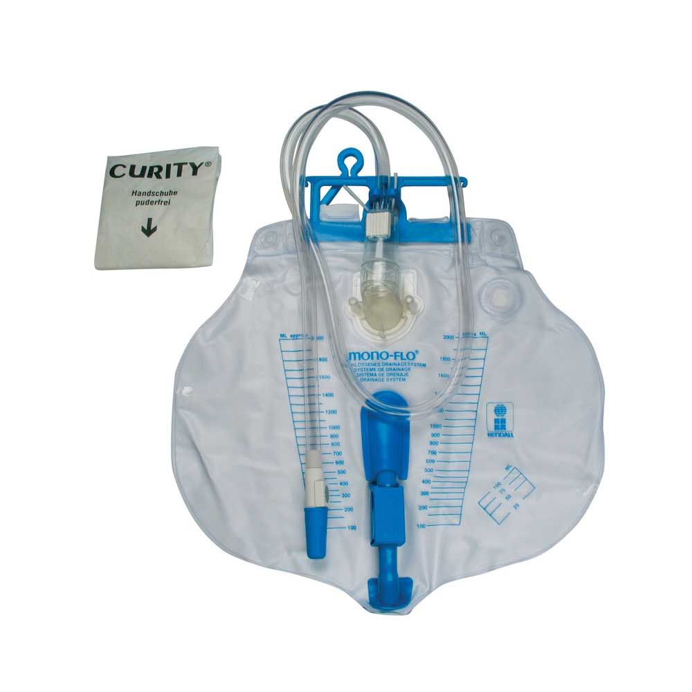 Behrend Mono-Flo Plus Bettbeutel 2L, steril, 90cm Schlauch