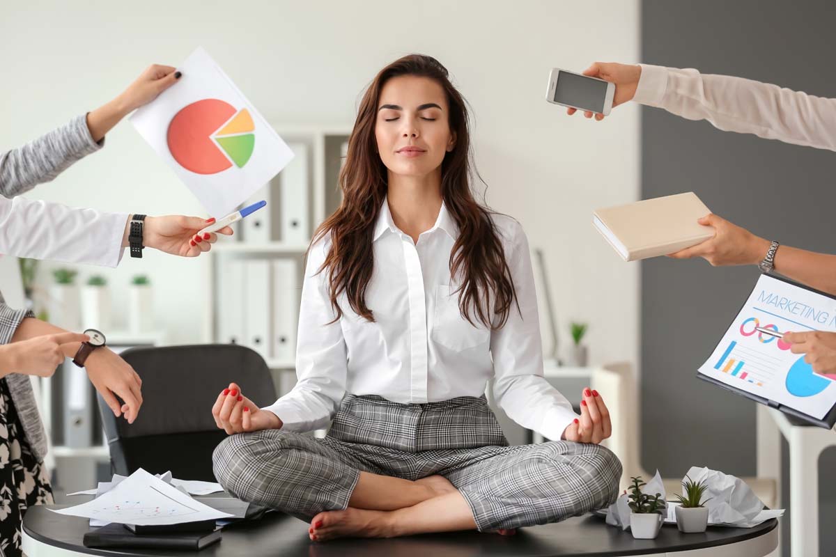Nutzen Sie Entspannungstechniken, um den Stress der Arbeitswelt auszublenden Nutzen Sie Entspannungstechniken, um den Stress der Arbeitswelt auszublenden
