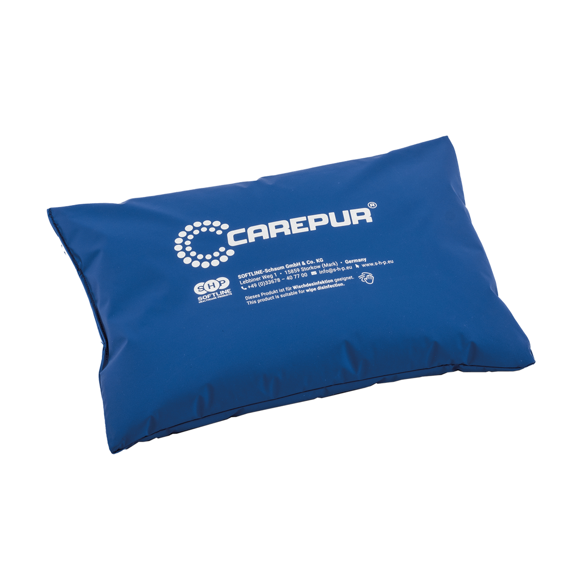 SHP CAREPUR Universalkissen M (-15 % Füllung), blau, 60 x 40 cm