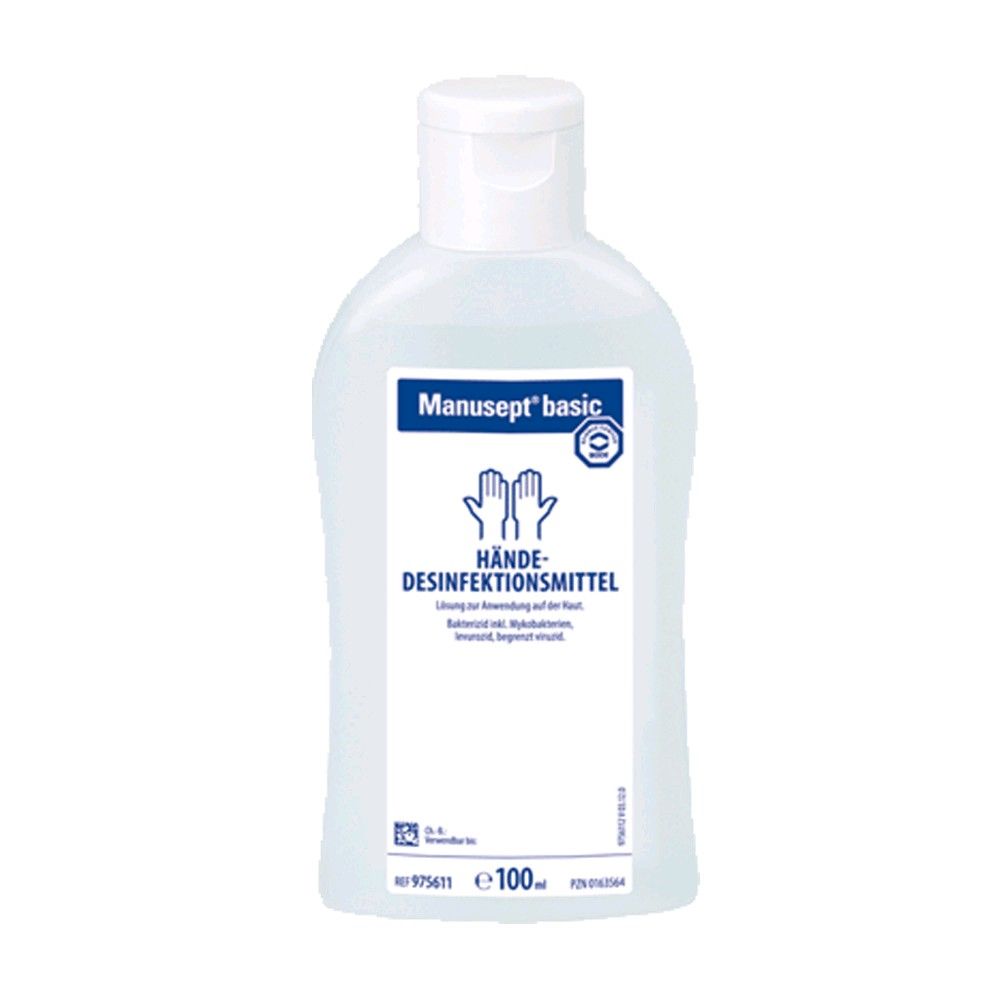Bode Manusept® basic Händedesinfektion, farbstoff-/parfümfrei, 100 ml