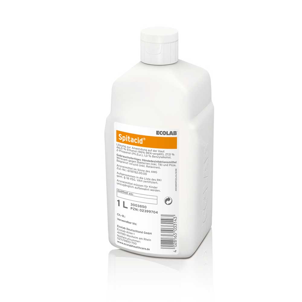 Ecolab Händedesinfektion Spitacid, 1000 ml