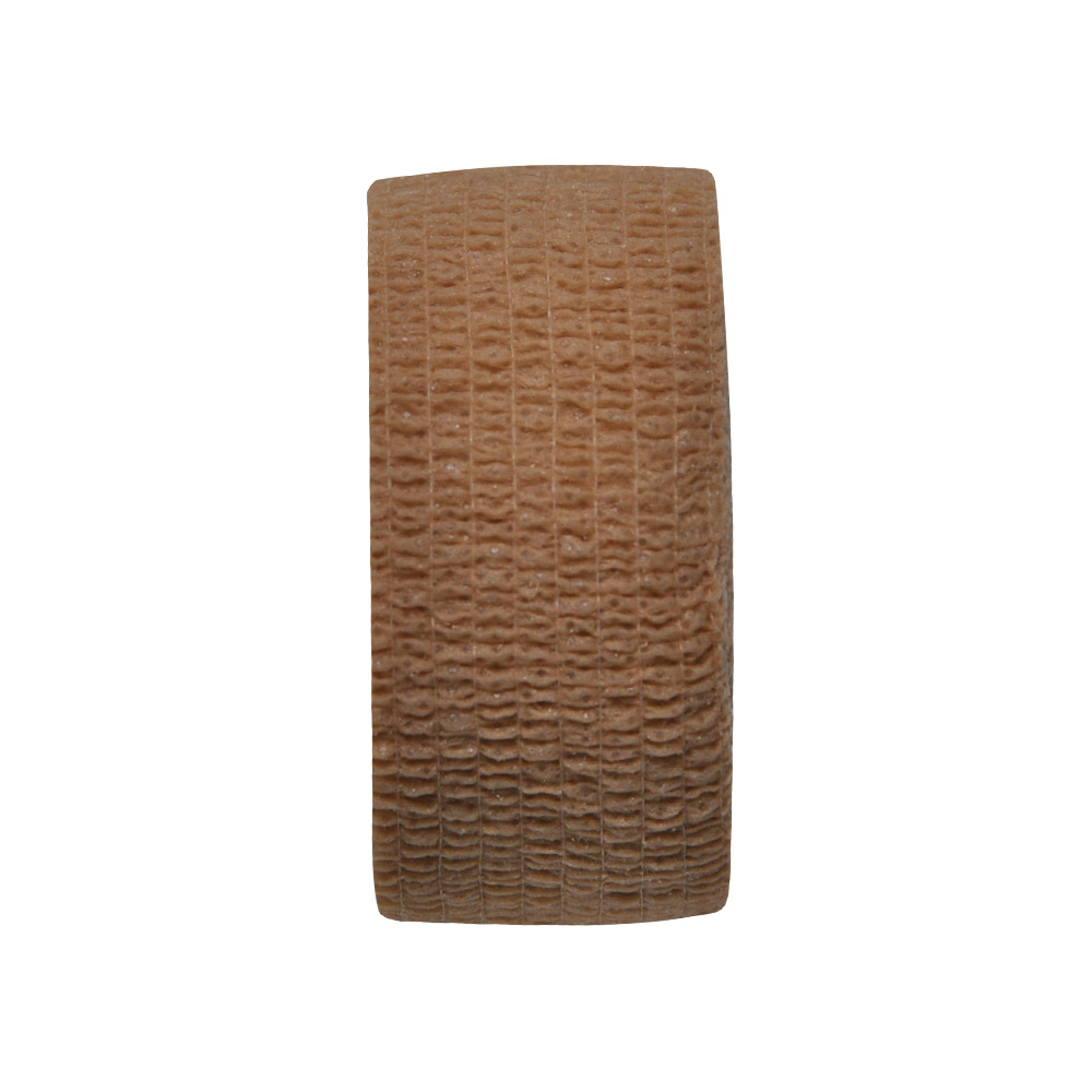 MC24® Fingertape, kohäsiv, 2,5cmx4,5m, haufarben, 5St