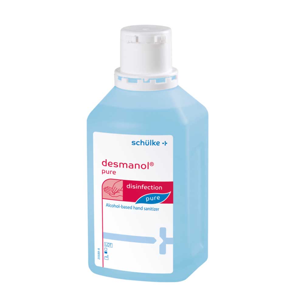 Schülke desmanol® pure Händedesinfektionsmittel, Hautschutz, 500 ml