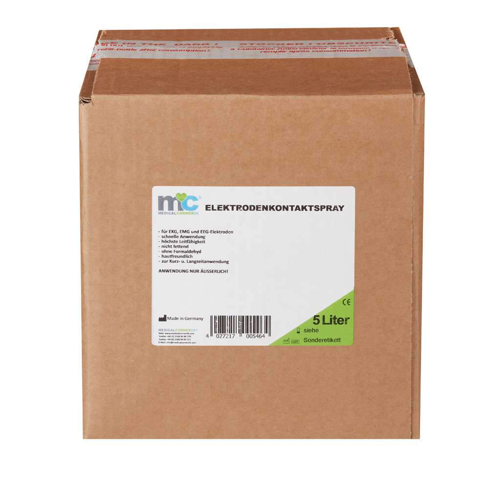 MC24 Elektroden Kontaktspray für EKG, etc., Cubitainer, 5 Liter