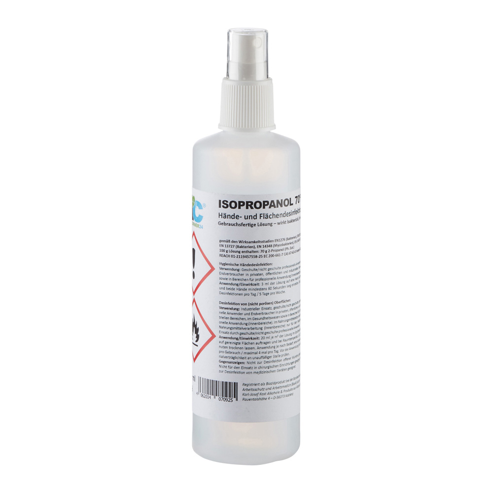 MC24 Hände-/Flächendesinfektion Biocide, Fingerzerstäuber, 250ml