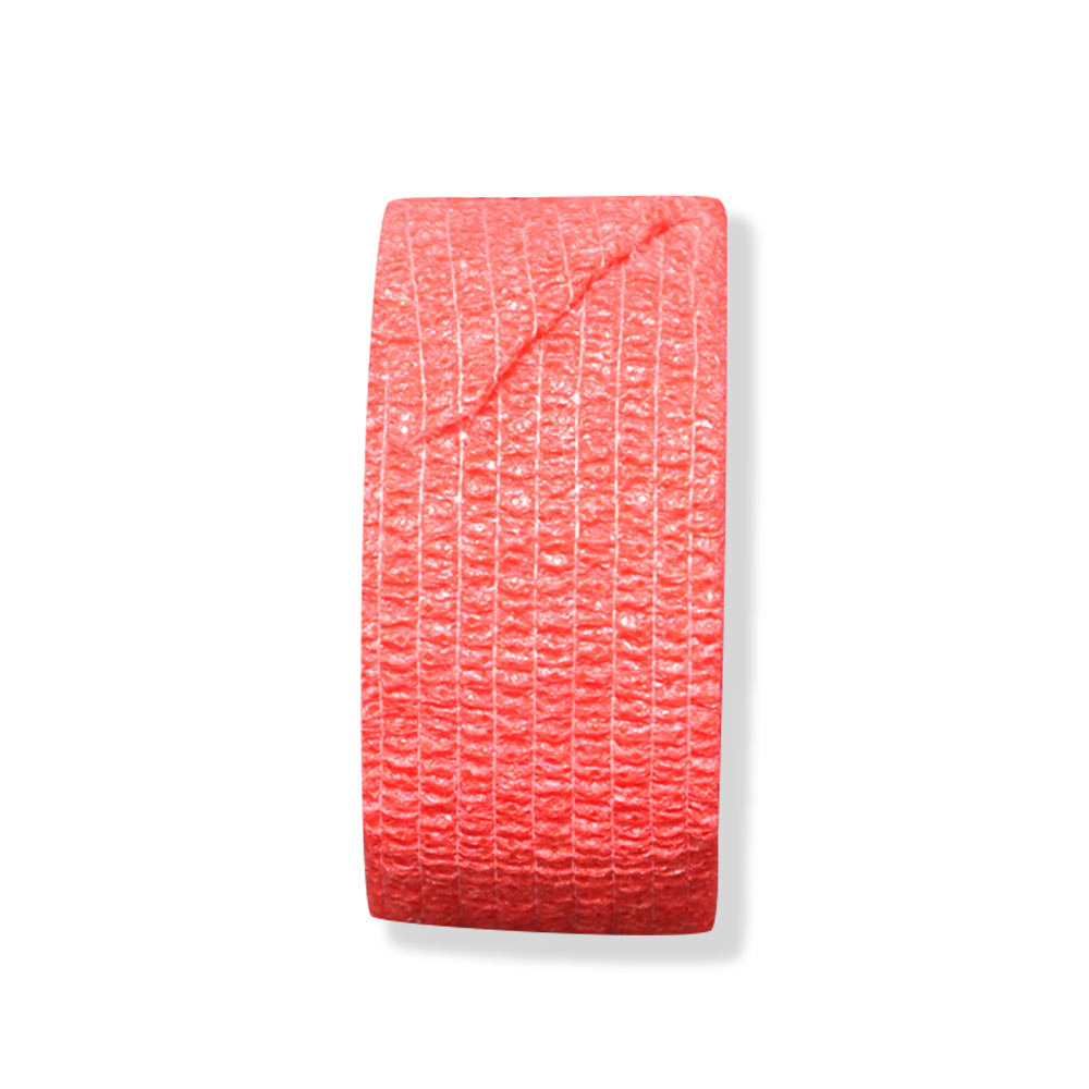 MC24® Fingertape color, kohäsiv, 2,5cmx4,5m, rot, 1St