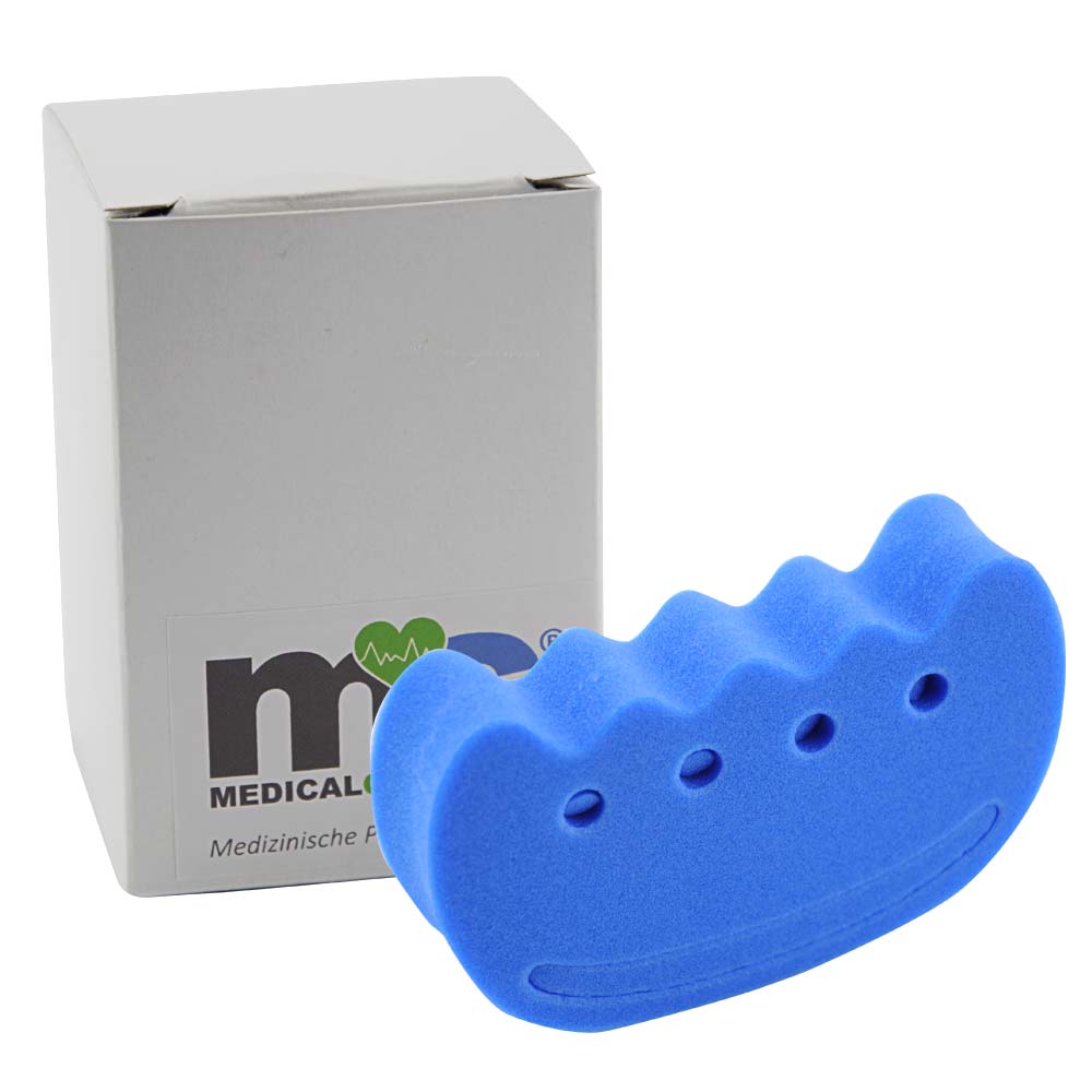 MC24 Handtrainer aus Schaumstoff, Stärken regulierbar, blau, 1 St