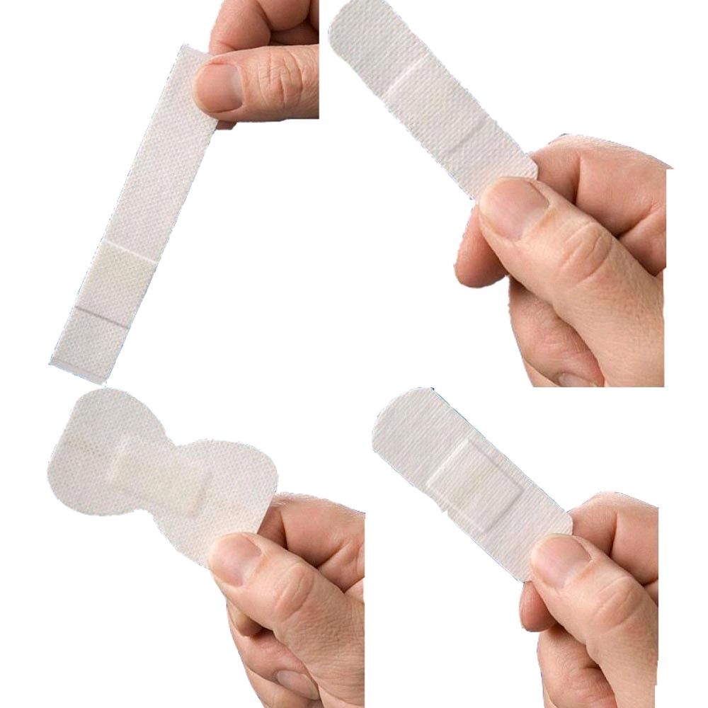 Non Woven Wundpflaster Nachfüllpack für Pflasterspender, 4 Größen