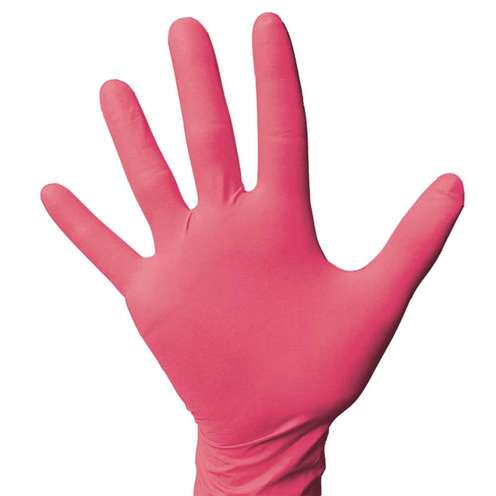Euronda Monoart Nitril Handschuhe, pink, Gr. M, 100 St.