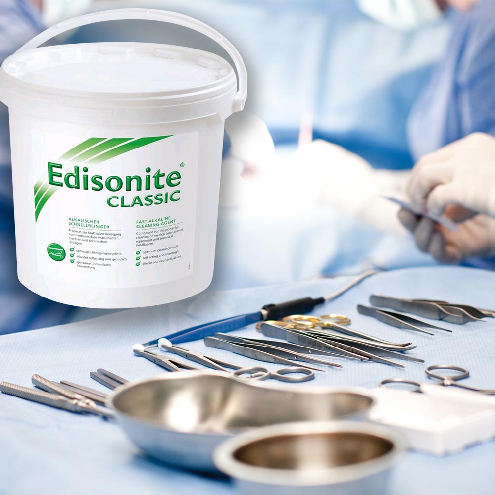Schülke Edisonite® CLASSIC Instrumentenreiniger, Pulver alkalisch, 1kg