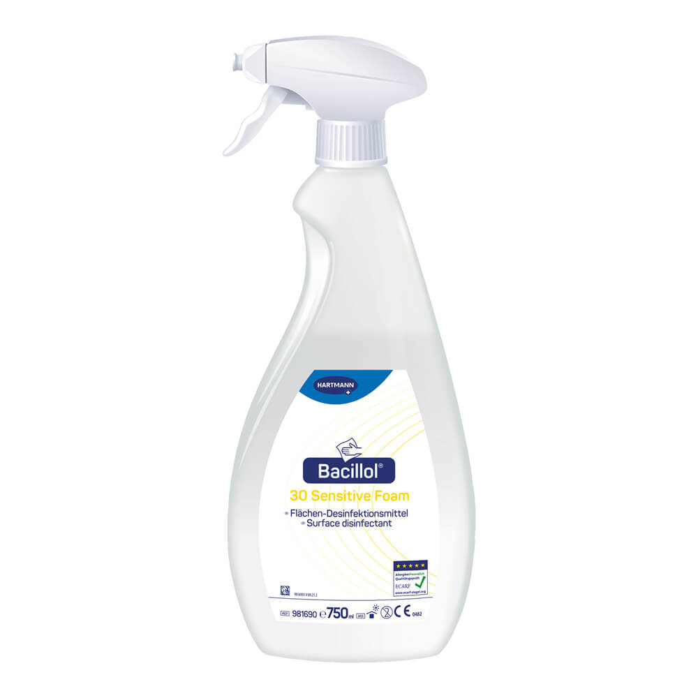 Bacillol® 30 Sensitive Foam Flächendesinfektionsmittel, gebrauchsfertig, 750ml