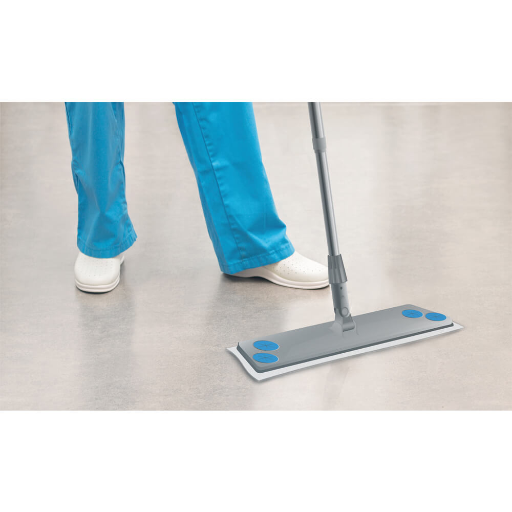 Mikrozid® power mop, Wischmopptücher, von Schülke, Box mit Nachfüllpackung