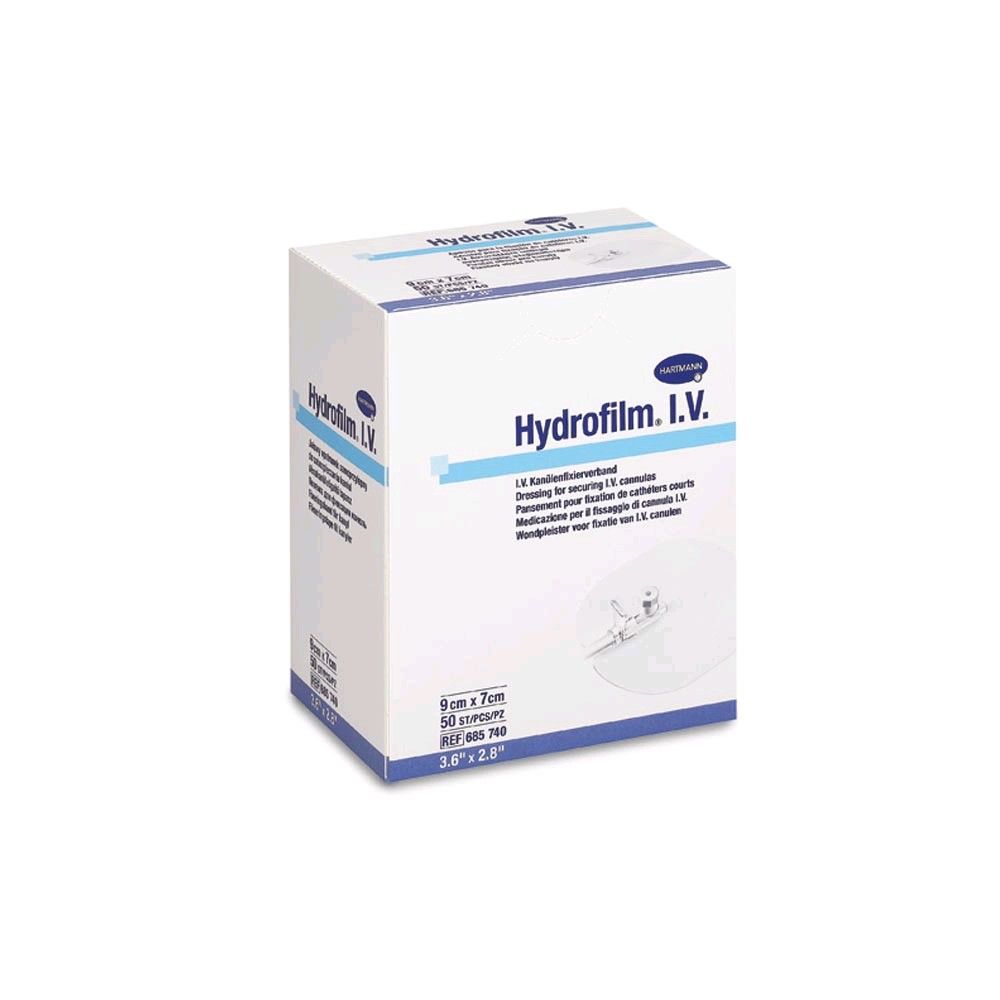 Hartmann Hydrofilm I.V. Kanülenfixierverband, steril, 50 Stück