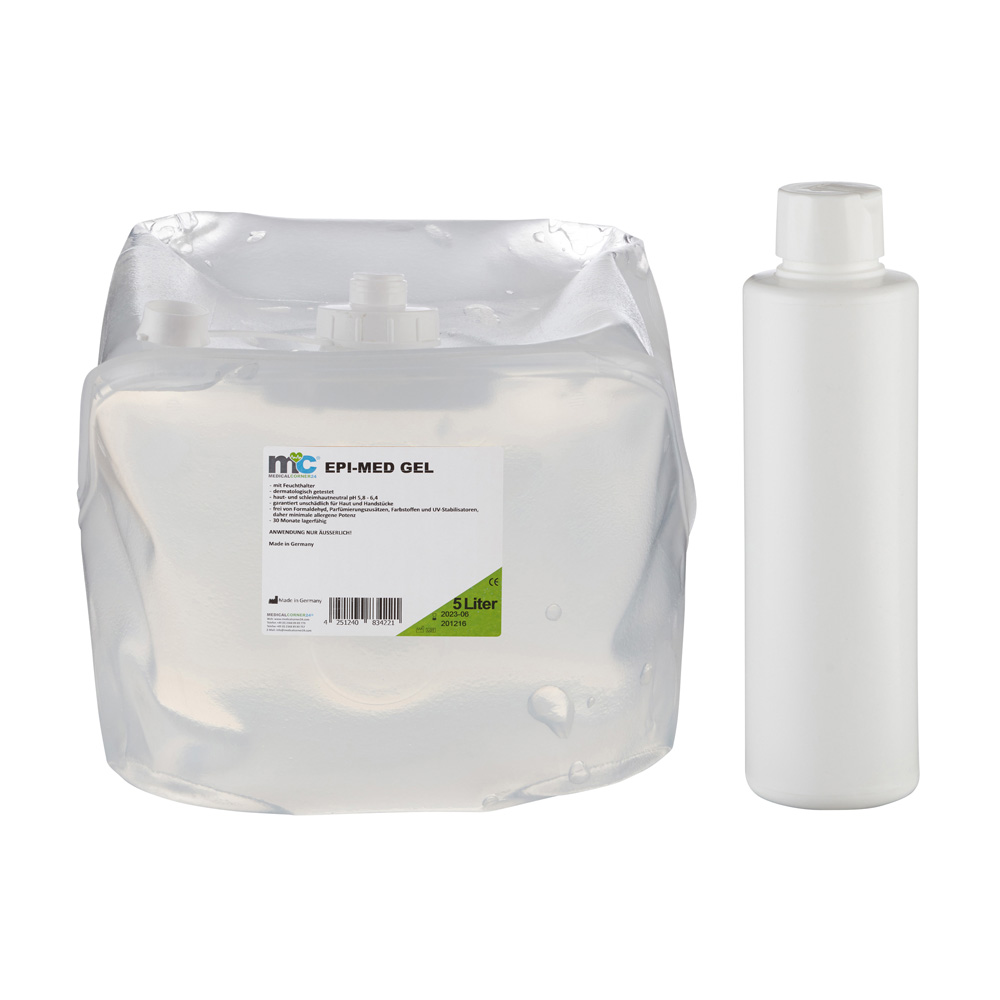 IPL Gel Epimed, IPL Kontaktgel 5 Liter Cubitainer inkl. Leerflasche