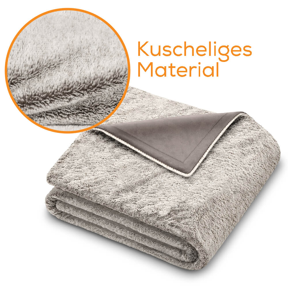 Heizdecke HD150 XXL, Kuscheldecke, Wärmedecke Waschbar, Beurer, Nordic