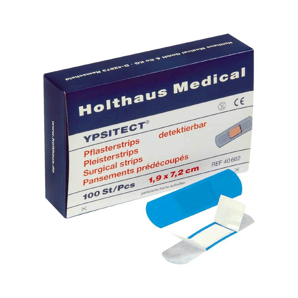 Holthaus Medical YPSITECT® Pflasterstrips wasserf.est, 1,9x7,2cm