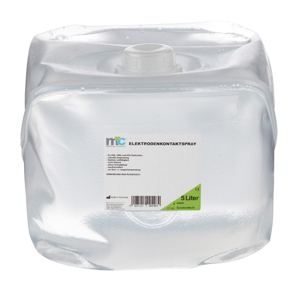 MC24 Elektroden Kontaktspray für EKG, etc., Cubitainer, 5 Liter