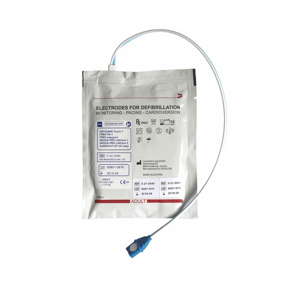 Ersatzelektroden für Erwachsene, für den FRED-PA-1 Defibrillator