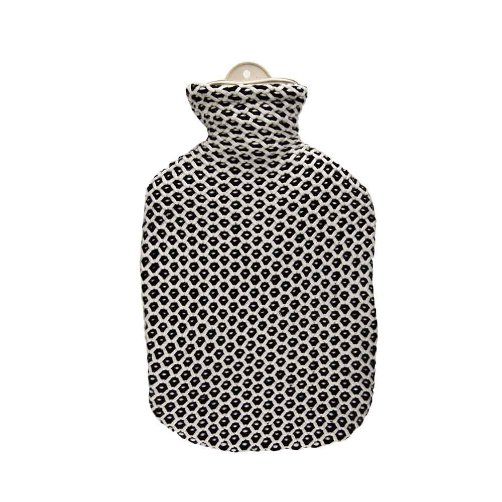 Sänger Wärmflasche 2L, Strickbezug Wohnlich, 9 Modelle