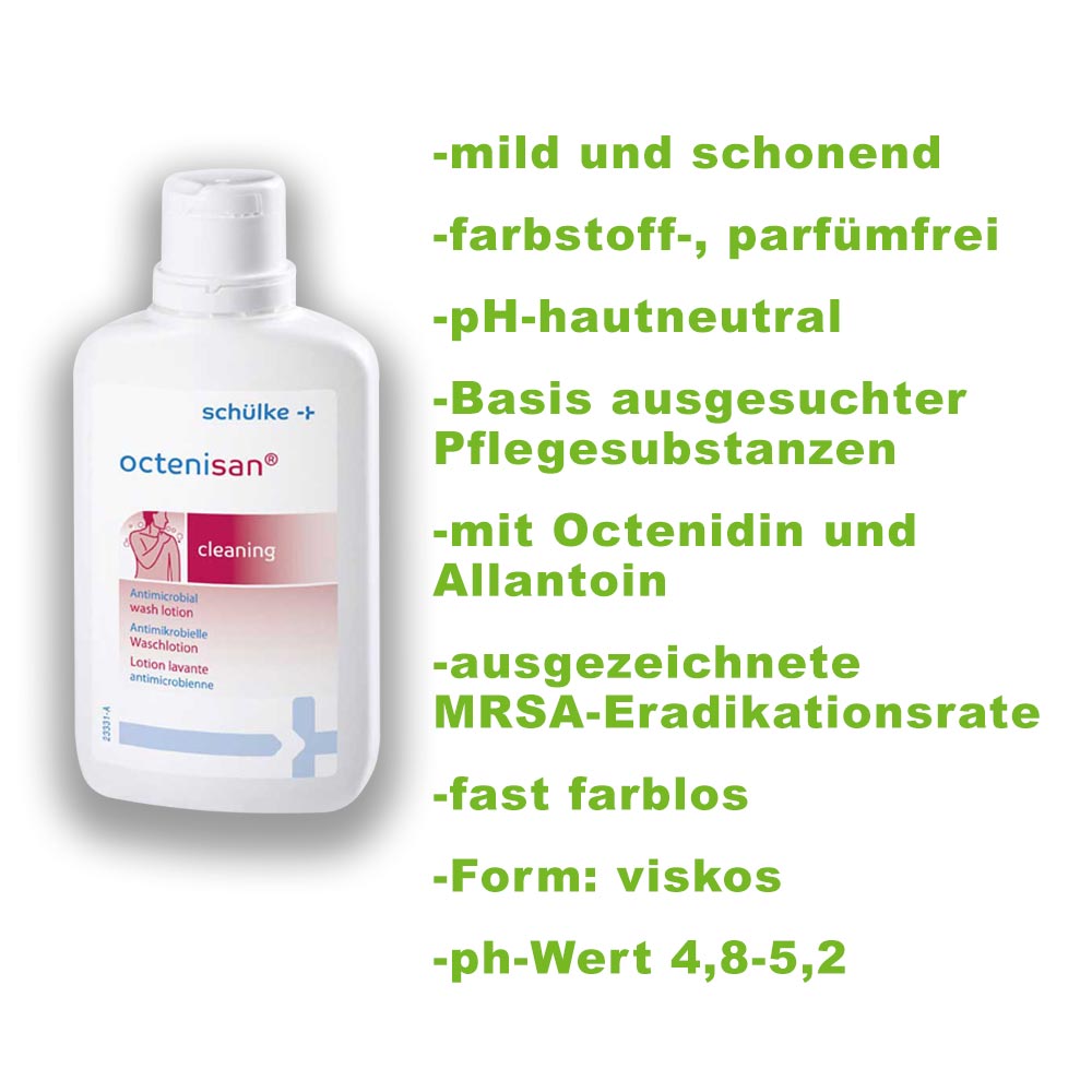 Schülke octenisan® Waschlotion, mild, ph-neutral, Haut/Haare, 150 ml