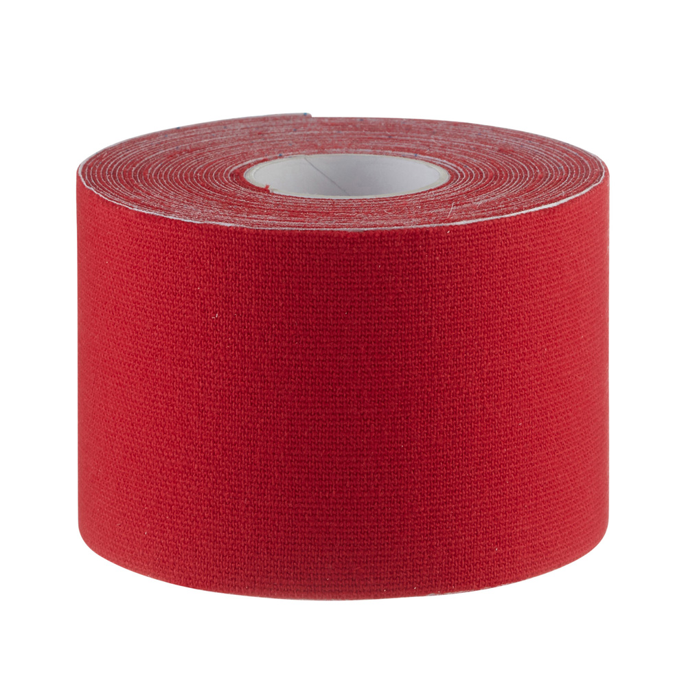 Medicalcorner24 Power Kinesiologie Tape, 5 cm x 5 m, 1 Rolle, rot