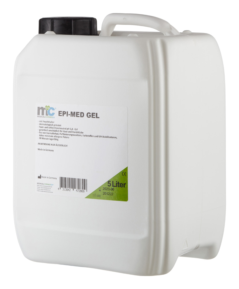 IPL Gel Epimed, IPL Kontaktgel für Laser-Haarentfernung, 5 Liter