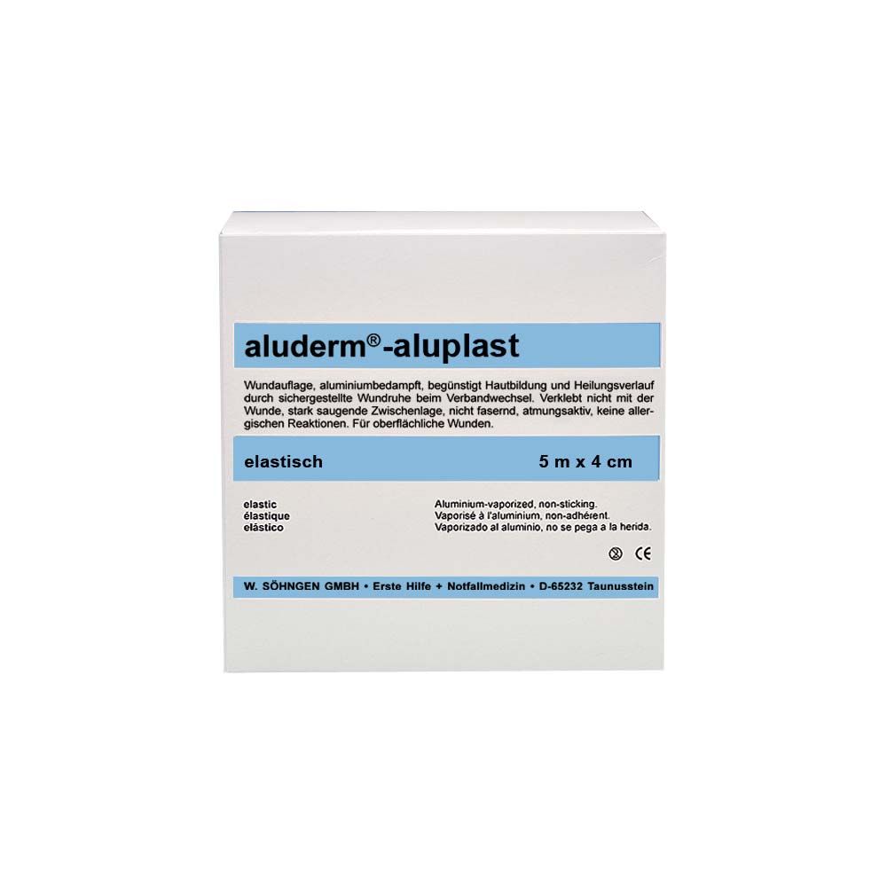 Söhngen aluderm-aluplast Wundverband, elastisch, 4cmx5m