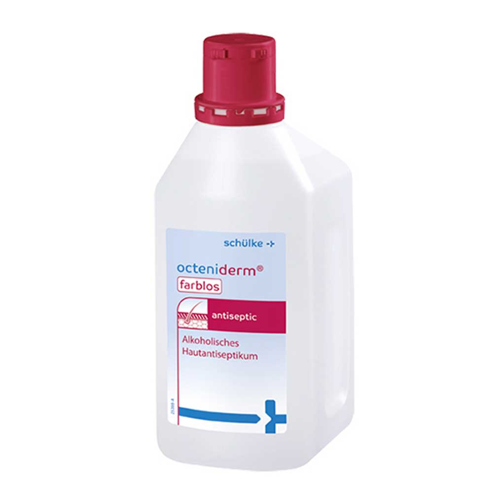 Schülke octeniderm® farblos Hautantiseptikum, 24 Std Wirkung, 1.000 ml