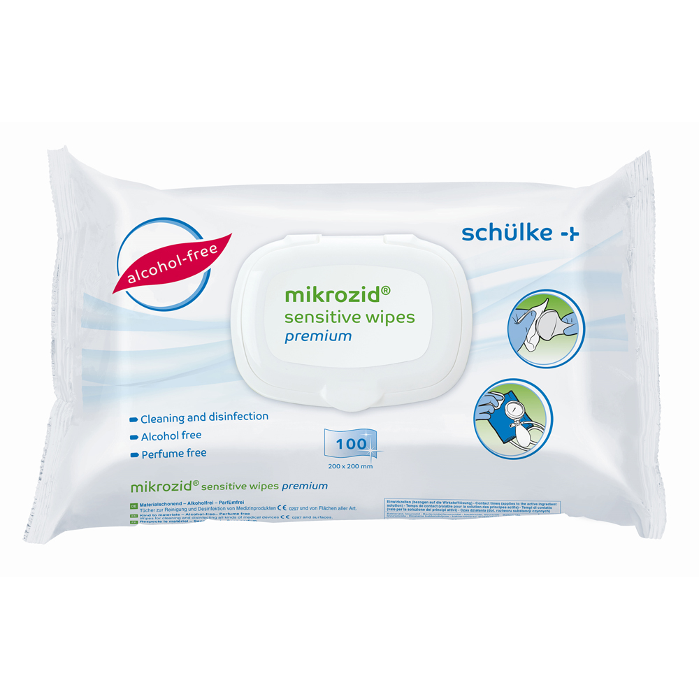 Mikrozid® Sensitive Wipes Premium, Desinfektionstücher, Schülke, 100 St.