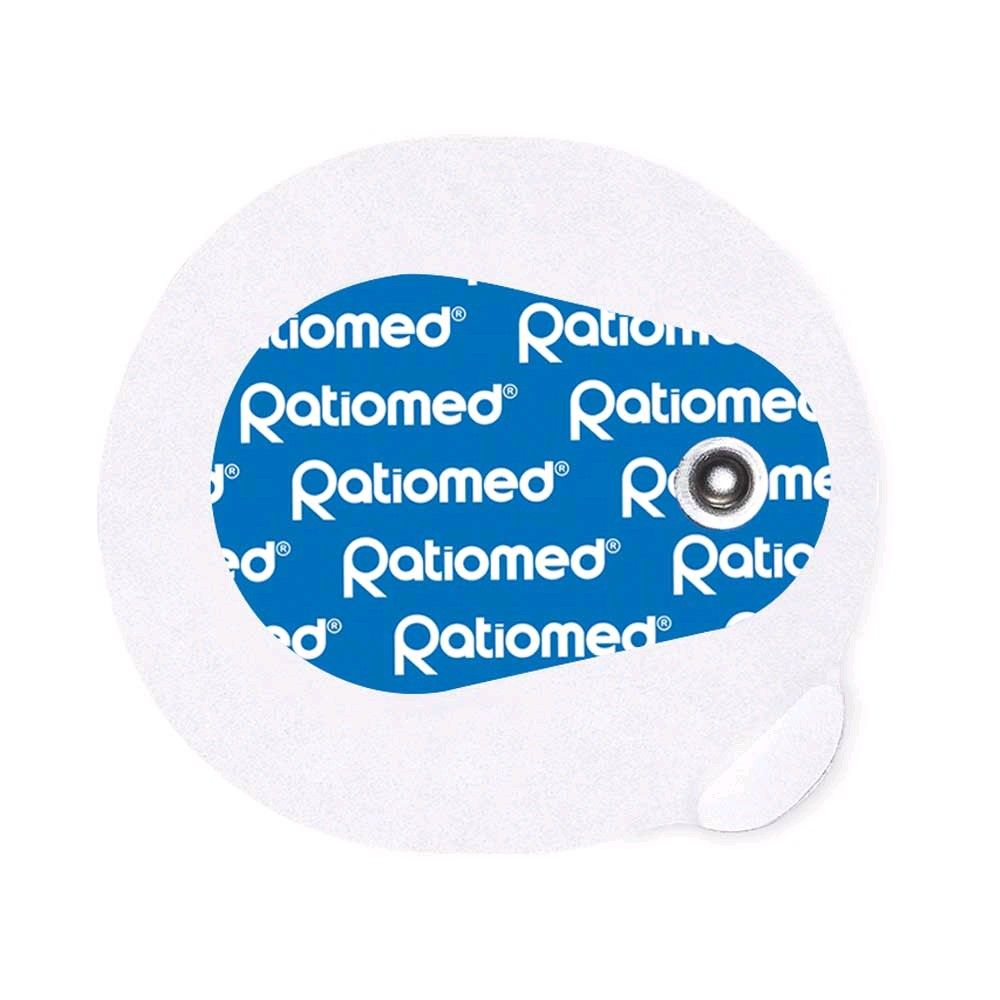 Ratiomed Einmal-Elektroden, Liquid-Gel, Tape, dezentral, 60 mm, 30 St.