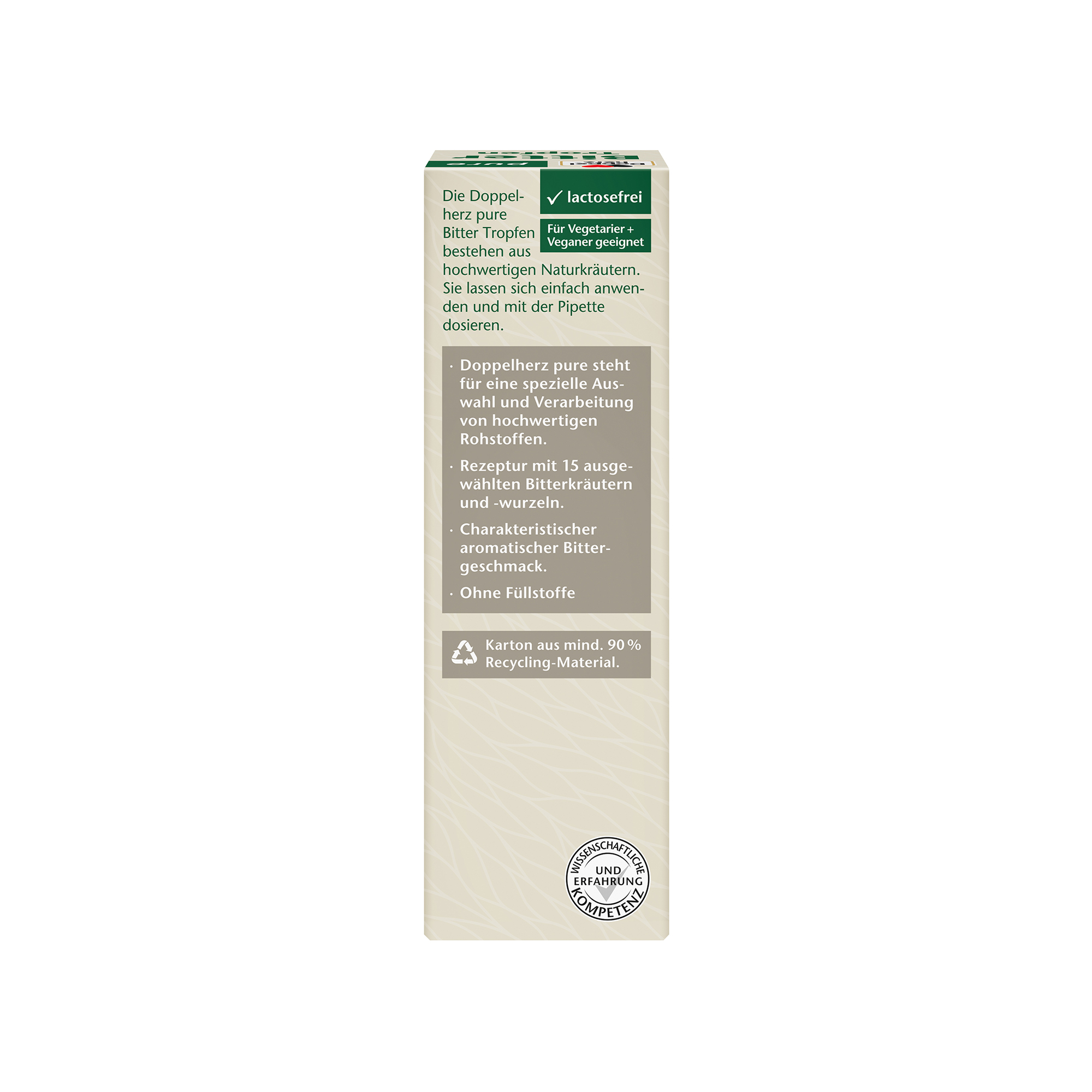 Doppelherz pure Bitter Tropfen, 50ml