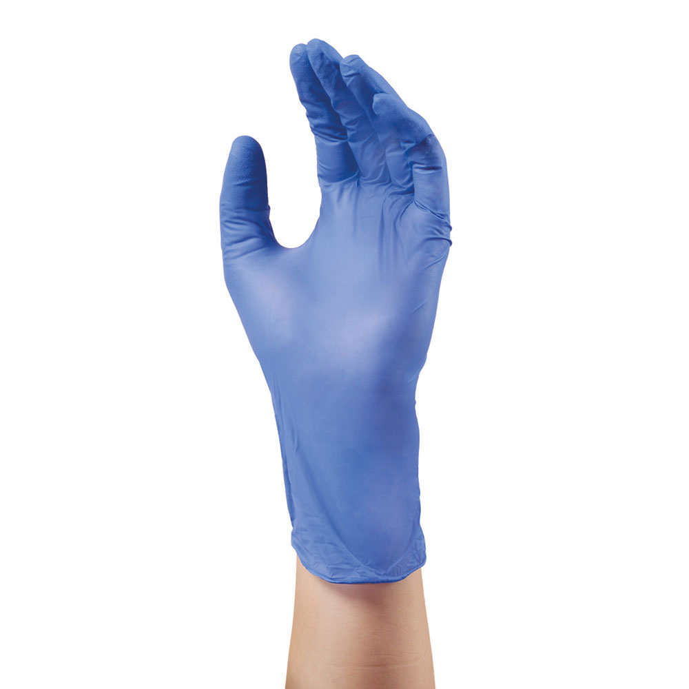 150 Peha-soft nitrile fino Handschuh Nitril von Hartmann, blau, Gr. S