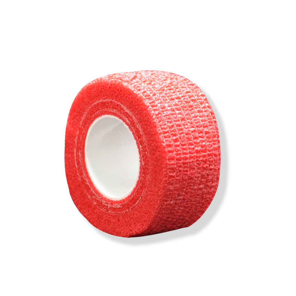 MC24® Fingertape color, kohäsiv, 2,5cmx4,5m, rot, 10St