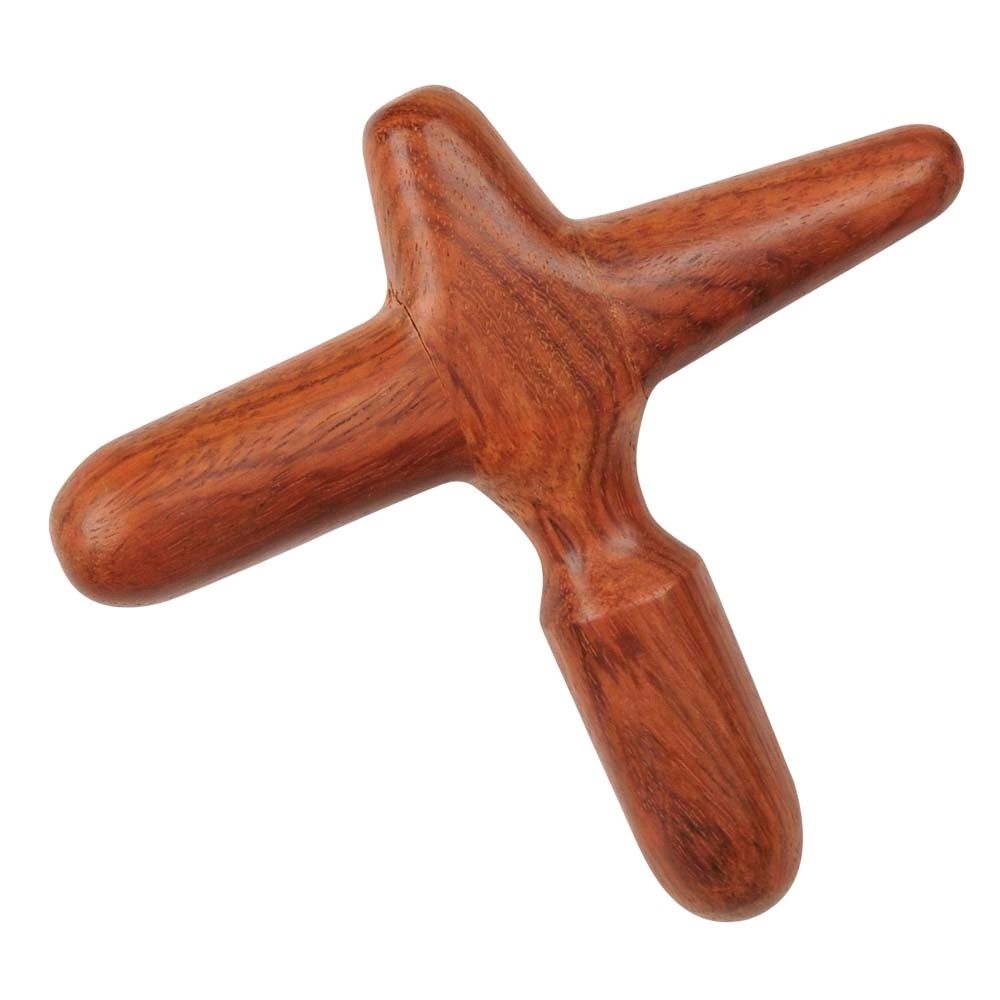 Pader Asiatisches Massagekreuz, Hartholz, Triggerpunkt, Fußreflexzonen