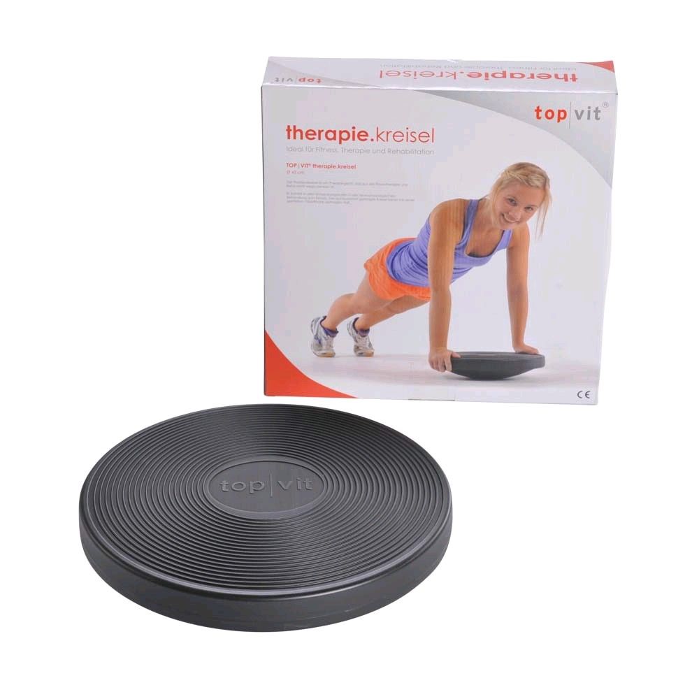 Balance Board top|vit® therapie.kreisel, Riffelstruktur, im Karton